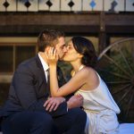 couple kissing