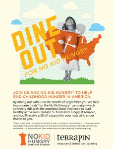 Dine Out for No Kid Hungry