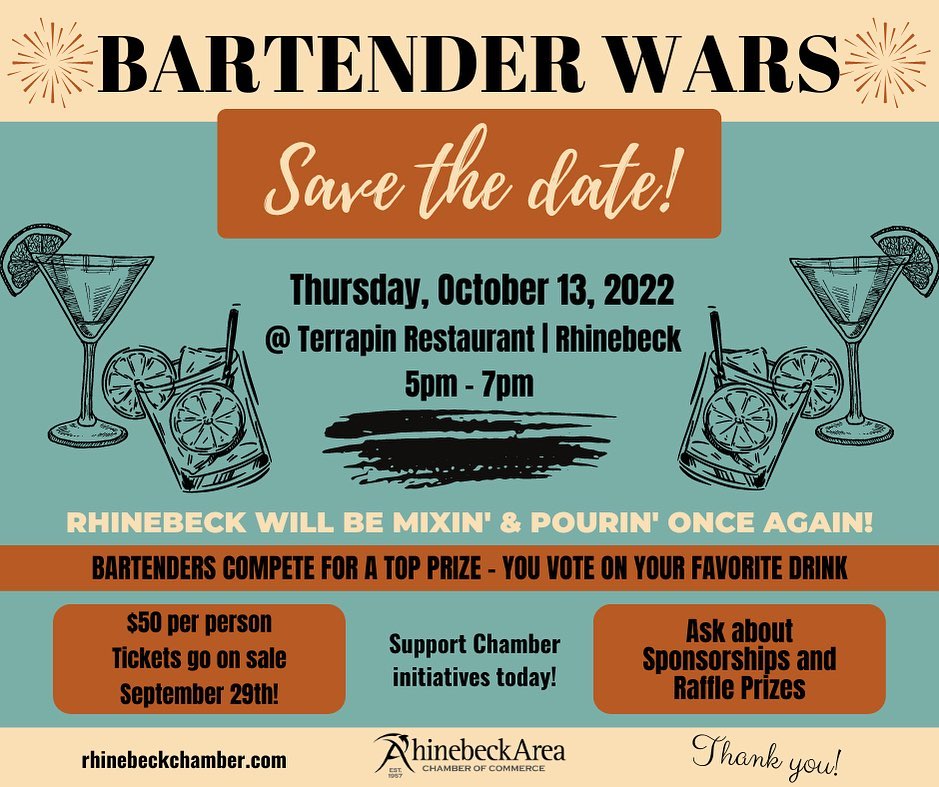 Rhinebeck Chamber Bartender Wars